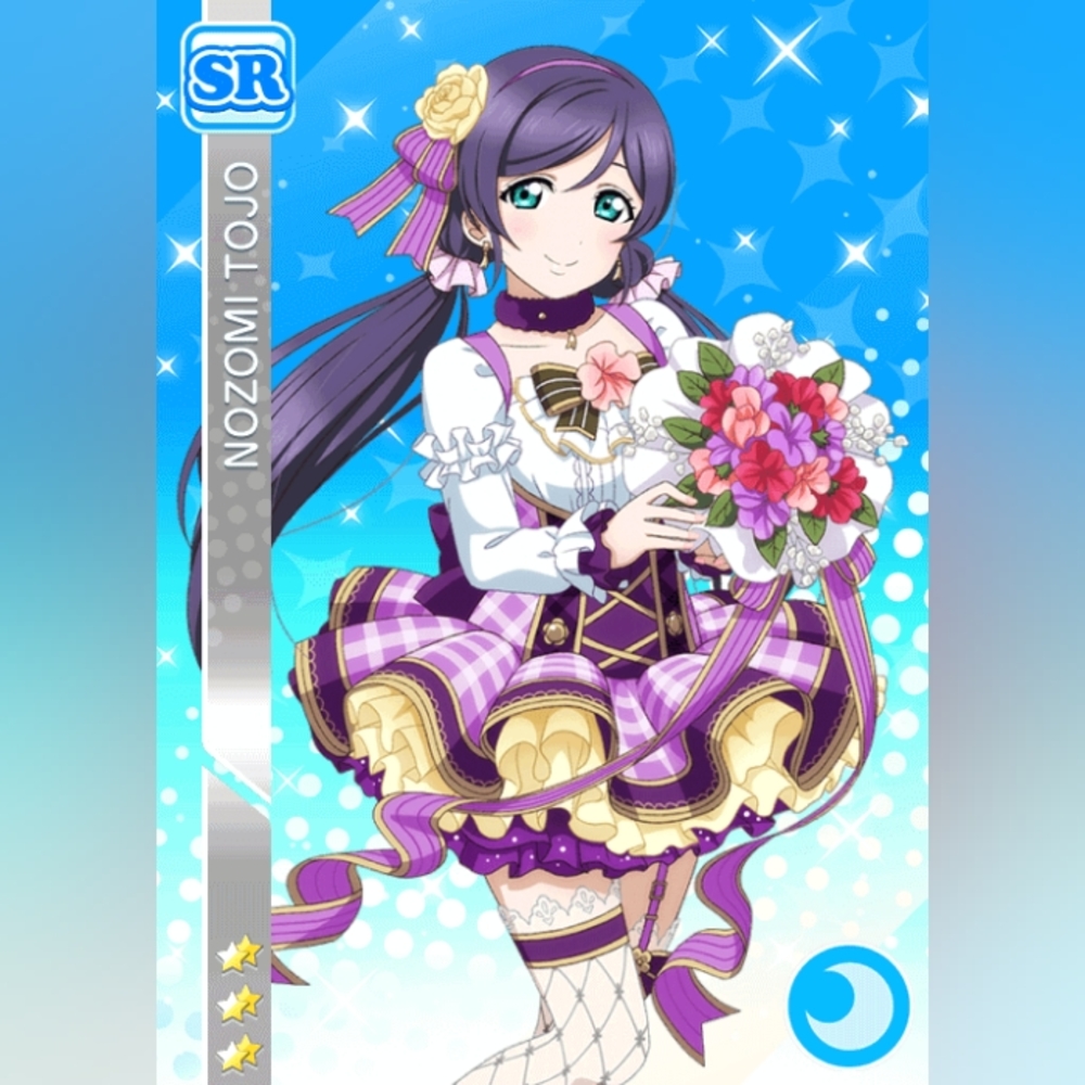 Love Live -Nozomi flower Bouquet cosplay asian xl